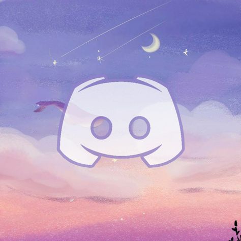 Discord Logo Cute, Discord Icon Aesthetic Logo, Aesthetic Server Icon, Discord Server Icon Ideas, Discord Logo Aesthetic, Discord Server Profile, Discord App Icon Aesthetic, Discord Icon Aesthetic, Discord Icon Logo