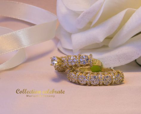 خواتم خطوبة, Jewellery Gold, Napkin Rings, Gold Ring, Gold Jewelry, Twins, Gold Rings, Wedding Rings, Engagement Rings