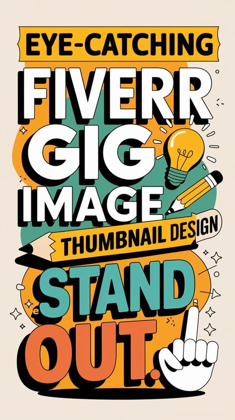 Create an eye-catching Fiverr gig image that stands out! 🌟 I design visually stunning, clickable gig thumbnails tailored to grab attention and boost your profile. Perfect for freelancers wanting more clients and clicks. Let's make your gigs shine! ✨ #FiverrDesign #GigThumbnail #FreelanceTips Fiverr Gig Images Design, Fiverr Gigs Design, Images Design, Fiverr Gigs, Thumbnail Design, Web Banners, More Clients, Your Profile, Web Banner