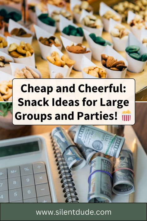 Host a memorable gathering with inexpensive finger foods that everyone will love! These easy and affordable snack ideas will keep your guests happy and satisfied."
#cheapeats #crowdpleasers #partyplanning Grab And Go Party Food In Cups, Teen Party Food, Affordable Snacks, Cheap Snacks, Cheap Snack, Party Crowd, Office Snacks, Easy Party Food, Delicious Snacks