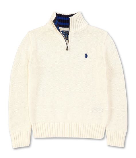 Sweater Outfits Men, Outfit Png, Womens Suits Business, Half Zip Sweaters, Men Fashion Casual Outfits, Ralph Lauren Sweater, High Fashion Street Style, Dillard's, Zip Sweater