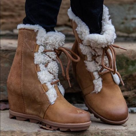 Sorel Wedge, Sorel Wedge Boots, Sorel Joan Of Arctic Wedge, Joan Of Arctic Wedge, Sorel Joan Of Arctic, Sorel Joan, Cozy Boots, Waterproof Snow Boots, Sorel Boots