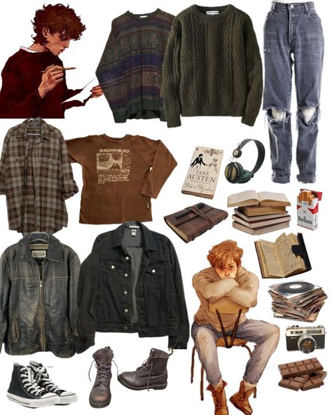 Remus Lupin Aesthetic Outfits, Remus Lupin Outfit Aesthetic, Remus Lupin Outfit, Goblincore Outfits, Beatnik Style, Street Style Outfits Casual, Dark Academia Outfits, Masc Fashion, Academia Outfits