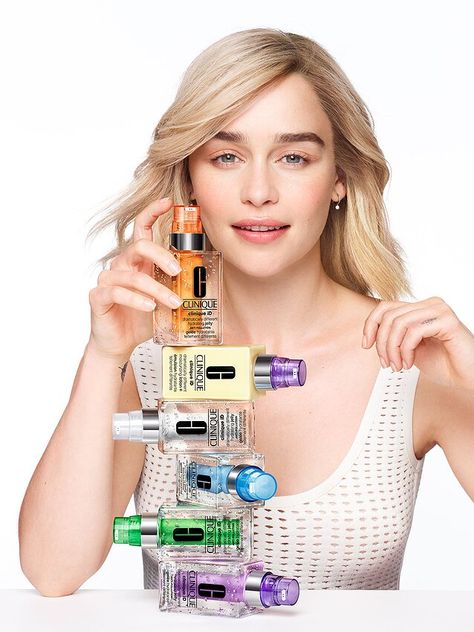 Emilia Clarke Clinique Campaign Omari Hardwick, Clinique Skincare, Jesse Metcalfe, Avan Jogia, Ryan Guzman, Taylor Kitsch, Clinique Moisturizer, Uneven Skin Texture, Karl Urban