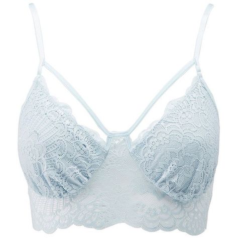 Charlotte Russe Lace Caged Balconette Bralette ($8) ❤ liked on Polyvore featuring intimates, bras, light blue, balconette bra, lace strap bra, light blue bra, bralette bras and lace shelf bra Light Blue Bra, Lacy Bra, Strap Bra, Balcony Bra, Bra Lace, Lace Straps, Balconette Bra, Scalloped Lace, Bra Straps