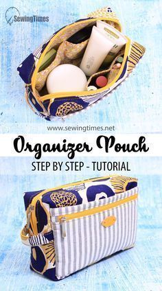 Quilted Cosmetic Bag Tutorial, Craft Travel Organizer, Diy Toiletry Travel Bag, Easy Pencil Pouch Sewing Pattern, Diy Travel Makeup Organizer, Sewing Pattern Toiletry Bag, Sew A Toiletry Bag, Travel Pouch Pattern, Travel Toiletry Bag Diy Sewing Patterns