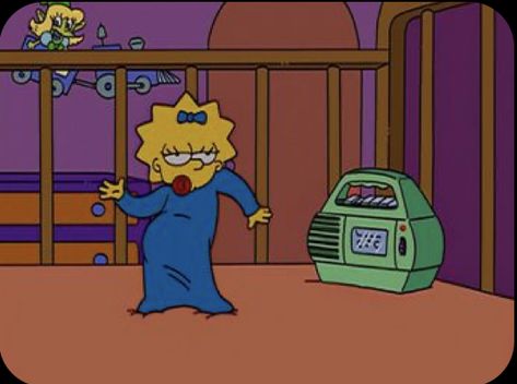 Simpsons Meme, Playlist Covers Photos, Maggie Simpson, 동화 삽화, 밈 유머, Simpsons Art, The Simpson, Cartoon Profile Pictures, Cartoon Memes