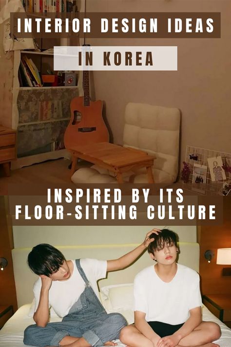 Many parts of the world, including Korea, have their floor-sitting culture. In this article, we explore the pros and cons of the floor-sitting lifestyle and trendy furniture inspired by it. #Korea #KoreanCulture #InteriorDesign Korean Style Furniture, Trendy Interior Design, Floor Sitting, Trendy Furniture, Korea Travel, Interior Design Inspiration, Travel Guide, Design Inspiration, Flooring