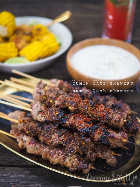 Cumin Lamb Skewers Greek Pita Bread, Lamb Kebab, Rolled Roast, Cumin Lamb, Gluten Free Chilli, Greek Pita, Lamb Kebabs, Kebab Skewers, Lamb Skewers