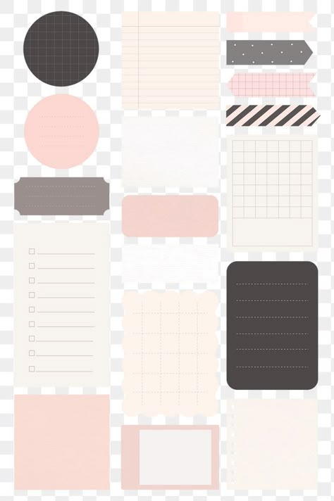 Cute Sticky Notes Png, Goodnotes Stickers Free Png, Note Paper Cute, Wallpaper Notes, Sticky Notes Png, خريطة ذهنية, Sticker Note, Penanda Buku, Paper Png