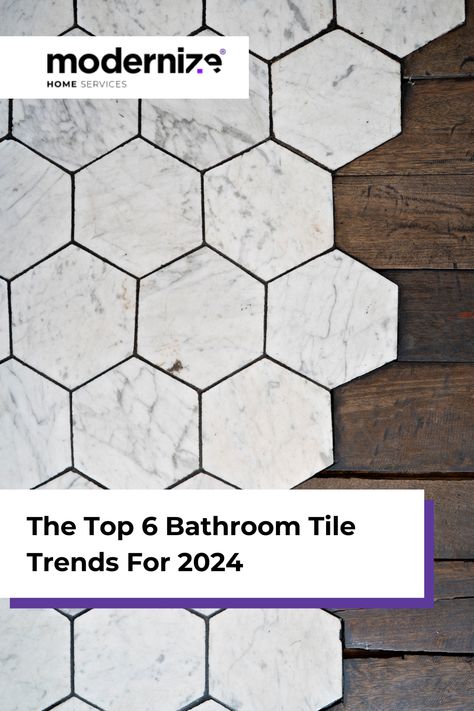 Explore the latest tile trends for your bathroom remodel, including tile for your flooring, backsplash, shower, and more. Bathrooms Tile Ideas, Floor Tile Ideas For Small Bathroom, White Tile Walk In Shower Ideas, Master Bath Remodel Tile Ideas, Tile Styles For Bathroom, Small Powder Room Floor Tile Ideas, Unique Bathroom Tile Designs, Country Bathroom Tiles Farmhouse Style, Small Bathroom Tile Floor Lowe's