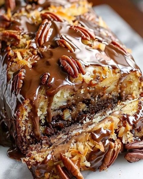 Recipes Tower, Optimal Recipes, Pecan Pound Cake, Snacking Cake, Pound Cake Recipe, Pecan Cake, Pecan Recipes, Caramel Pecan, Chocolate Pecan