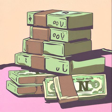 Art, digital art, ai art, money, pastel anime style, cute money, rich wealth, finance, easy drawing Money Drawing Aesthetic, Money Aesthetic Drawing, Finance Drawing, Aesthetic Agenda, Finance Aesthetic, Cute Money, Coquette Art, Digitalart Aesthetic, Money Drawing