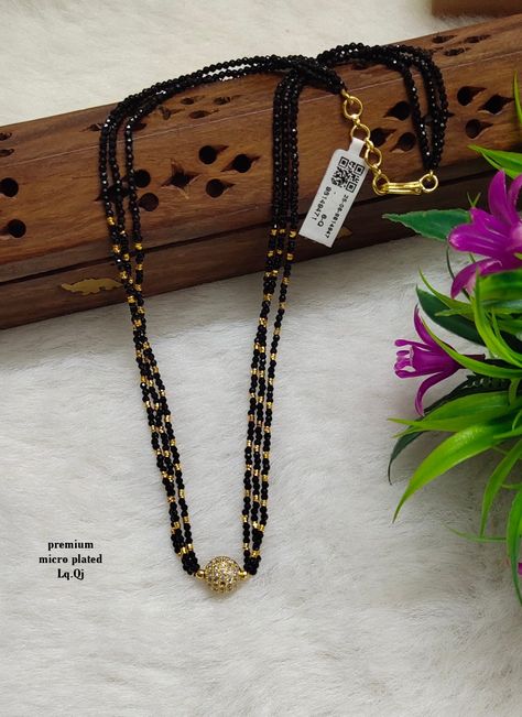 Pagadala Chains, Gold Jewellery With Price, One Gram Gold Jewellery, Pearls Chains, Mango Haram, Mangalsutra Design, Black Beads Mangalsutra, Gold Items, Black Beads Mangalsutra Design