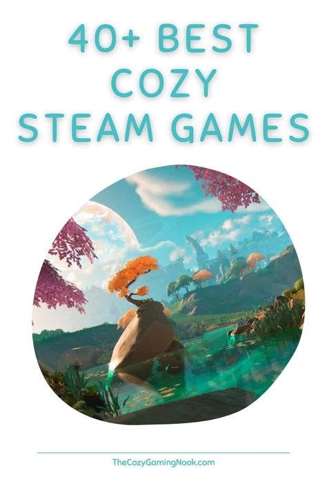 Discover the best cozy Steam games to relax and unwind with. From enchanting life sims to creative adventures, explore our curated list! Cute Free Steam Games, Free Cottagecore Games On Steam, Cozy Pc Games, Cozy Steam Games, Free Steam Games, Games On Steam, Steam Games, Cozy Games, Cozy Gaming