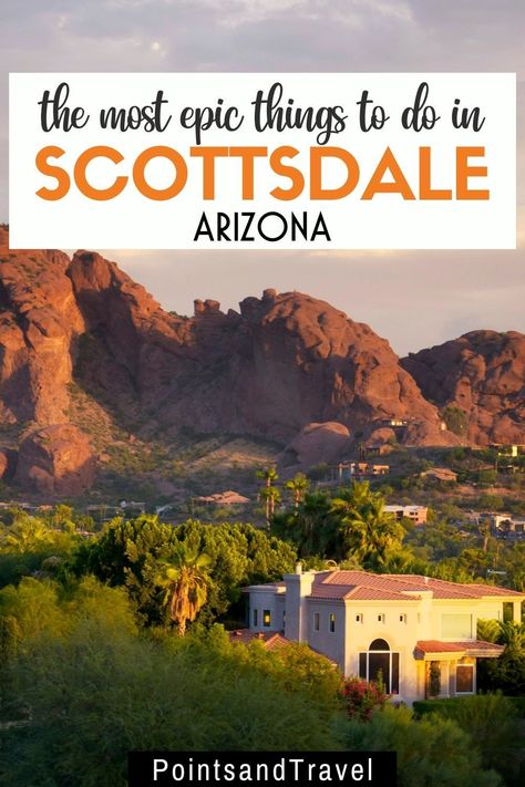 The Most Epic Things to do in Scottsdale, AZ. From golfing at one of our world-famous courses to hiking Camelback Mountain, there’s something for everyone here in Scottsdale! Here's your ultimate guide to all things to do in Scottsdale that you can’t miss out on while visiting this awesome city! scottsdale arizona things to do | | weekend in scottsdale arizona | scottsdale arizona hiking | scottsdale arizona itinerary | what to do in scottsdale arizona | arizona travel | Scottsdale In October, Weekend In Scottsdale Arizona, Scottsdale Arizona Things To Do, What To Do In Scottsdale Az, Outfits For Scottsdale Arizona, Things To Do In Scottsdale Az, Camelback Mountain Arizona, Spring Training Arizona, Arizona Itinerary