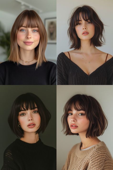 2024’s Top 15 Trendsetting Haircuts for Women – Style Bliss Easy Morning Hairstyles, Modern Short Hairstyles, Short Hair Trends, Cut Her Hair, Short Hair Color, Hair Color And Cut, Trending Haircuts, Haircuts For Women, Short Hair With Bangs