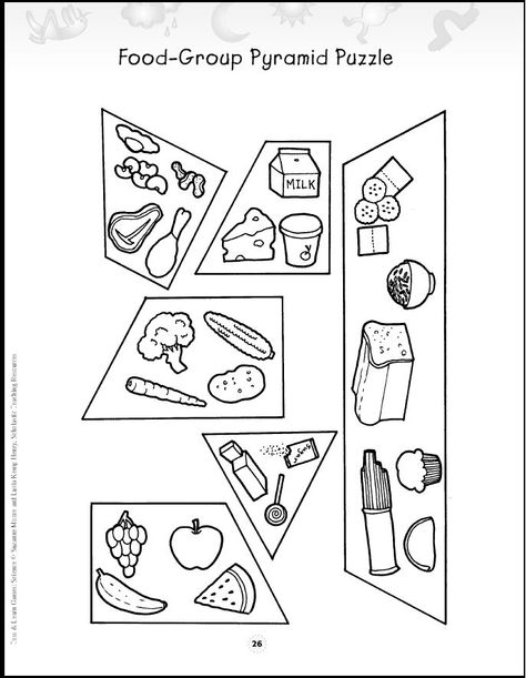 food pyramid puzzle  |   Crafts and Worksheets for Preschool,Toddler and Kindergarten Food Pyramid Worksheet, Food Group Pyramid, Food Pyramid Kids, Basic Aesthetics, Preschool Food, Miss Kindergarten, Nutrition Activities, Food Activities, Food Pyramid