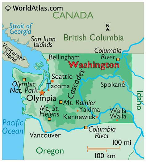 Map Of Washington State, America Outline, Washington State Map, Usa Maps, Airborne Army, Trip Games, Washington Map, Geometry High School, Spiritual Motivation