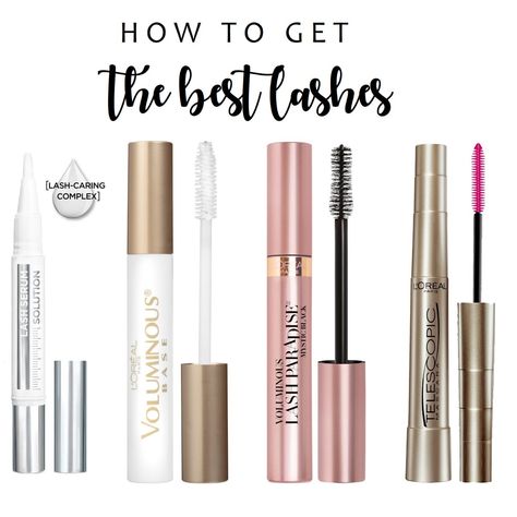 Drugstore Lash Serum, Best Drugstore Lash Serum, Lash Paradise Mascara Before And After, Cheap Lash Serum, Best Mascara Combo, Best Mascara For Length And Volume, Mascara Combos, Best Drugstore Lashes, Best Mascara Primer