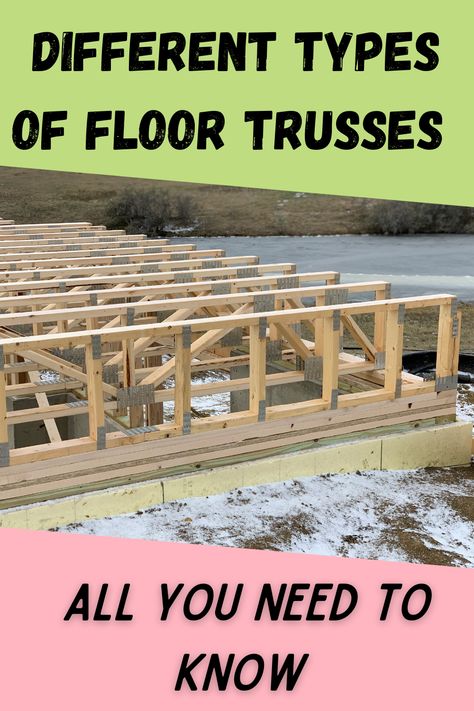 Floor trusses are an important part of any building. They provide support for the floor and distribute weight evenly. This post will tell you everything you need to know about floor trusses, from their history to how they're made. Plus, we'll give you some tips on choosing the right type of floor truss for your project. Open Web Floor Truss, Floor Trusses, Diy Truss, Types Of Trusses, How To Build Roof Trusses, Building A House Checklist, Hammerbeam Truss, Heavy Timber Trusses, Exposed Trusses