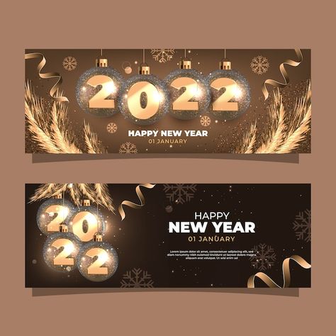 Happy New Year Banner Design, New Year Banner Design, Flyers Ideas, Google Banner, New Eve, Website Banner Design, Happy New Year Banner, New Year Banner, Header Design