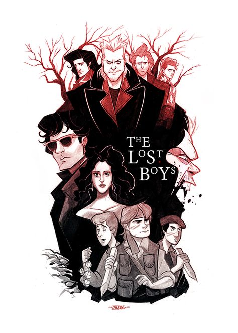 The Lost Boys Lost Boys Movie, Best Kids Watches, The Lost Boys 1987, Horror Collection, The Lost Boys, Vampire Movies, 90s Movies, Horror Movie Art, Horror Movie Posters