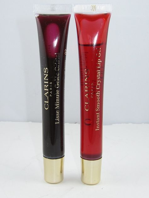 Clarins Instant Smooth Crystal Lip Gel Lip Gel, Crystal Lips, A Muse, Makeup Needs, Fancy Makeup, Lip Products, Golden Glow, Makeup Obsession, Makeup Items