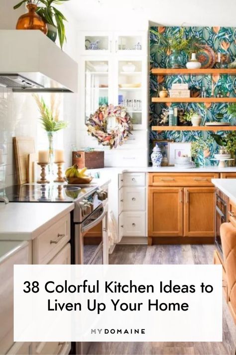 Cozy Midcentury Modern, Eclectic Kitchen Bohemian, Small Condo Kitchen, Modern Boho Kitchen, Colorful Kitchen Ideas, Bohemian Style Kitchen, Boho Kitchen Ideas, Kitchen Bohemian, Boho Kitchens