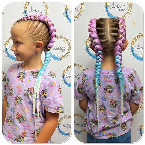 Blonde Hair With Color, Braids Blonde Hair, Dutch Braids With Extensions, 2 Dutch Braids, Hair With Color, Braids Blonde, Color Extensions, Dutch Braids, Fake Hair