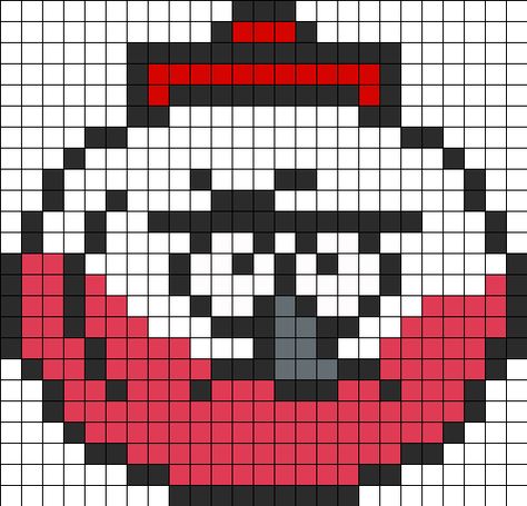 Korn Perler Beads, Undertale Beads Patterns, Scott Pilgrim Vs The World Perler Beads, Gir Perler Pattern, Regular Show Perler Beads, Benson Regular Show, Bead Cross, Cross Stitch Pattern Maker, Modele Pixel Art