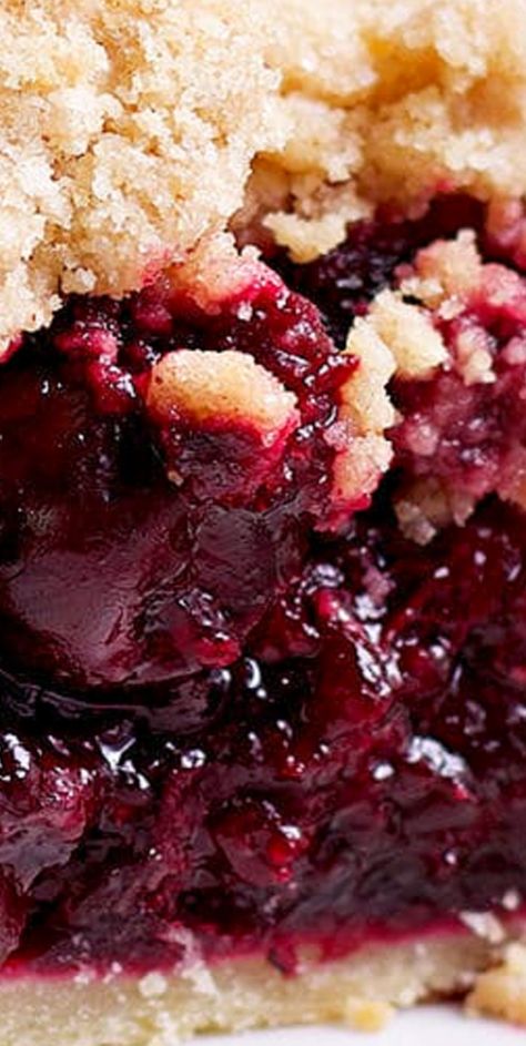 Cherry Crumb Pie Deep Dish Cherry Pie Recipe, Cherry Crumble Pie With Canned Filling, Dutch Cherry Pie Recipe, Dutch Cherry Pie, Cherry Pie With Crumb Topping, Cherry Pie With Frozen Cherries, Cherry Crumble Pie, Cherry Crumb Pie, Fresh Cherry Pie