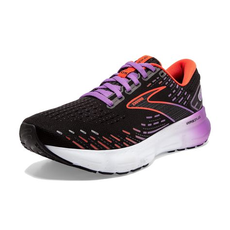 PRICES MAY VARY. THIS WOMEN'S SHOE IS FOR: The Glycerin 20 is perfect for runners who think there is no such thing as too much cushioning. The plush internal fit and soft transitions keep runners surrounded by supreme softness. This Brooks Glycerin 20 is a certified PDAC A5500 Diabetic shoe and has been granted the APMA Seal of Acceptance. We recommend ordering Brooks running shoes 1/2 to one size larger than your dress shoe. NEUTRAL SUPPORT: Provides neutral support while offering the maximum a Running Stride, Neutral Cushions, Brooks Glycerin, Cushioned Running Shoes, Brooks Running Shoes, Neutral Running Shoes, Brooks Running, Run Happy, Trail Shoes