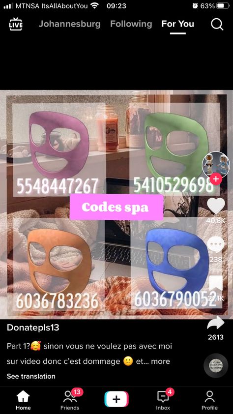 Berry Avenue Spa Codes, Face Mask Bloxburg Codes, Berry Avenue Codes Mask Face, Mask Codes Bloxburg, Roblox Skin Care Codes, Berry Avenue Codes Spa Day, Spa Codes Berry Ave, Bloxburg Face Mask Code, Roblox Berry Avenue Codes Face Mask