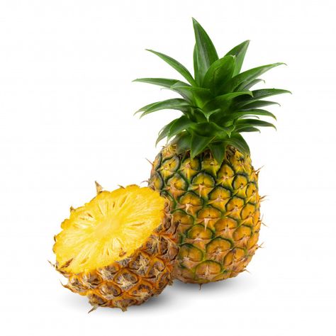 Premium Photo | Ripe pineapple is tropical fruit isolated Pineapple Photography, Pineapple Pictures, Red Pineapple, Cut Pineapple, Fruit Diet, Ripe Pineapple, Dried Pineapple, Funny Fruit, Frutiger Aero