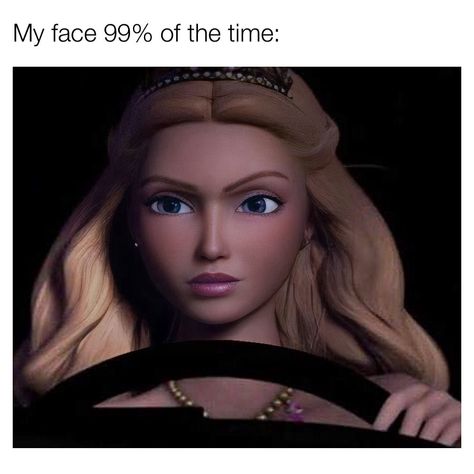 Instagram Barbie Memes Funny Hilarious, Barbie Memes Funny, Relatable Images, Barbie Meme, Barbie Memes, Memes Funny Hilarious, Real Barbie, Female Hysteria, Funny Umbrella