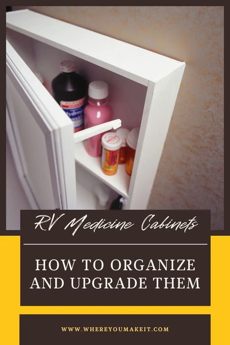 Rv Bathroom Cabinet Organization, Rv Medicine Cabinet Organization, Rv Medicine Cabinet, Medicine Cabinet Shelves, Rv Cabinets, Wall Mounted Medicine Cabinet, Medicine Cabinet Organization, Bathroom Cupboard, Narrow Cabinet