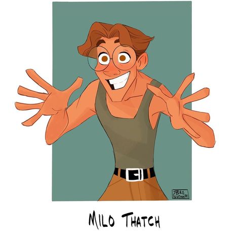 Atlantis Fanart, Milo Atlantis, Milo Thatch, Active On Instagram, Atlantis The Lost Empire, Different Art Styles, Treasure Planet, M Sorry, Disney Shows