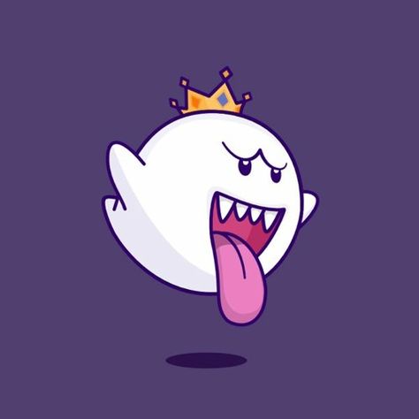 King Boo Mario, Cartoon Tattoo Ideas, Granny Christmas, Mario Tattoo, Animated Shows, Character Tattoos, Doodle Monster, Cartoon Tattoo, King Boo