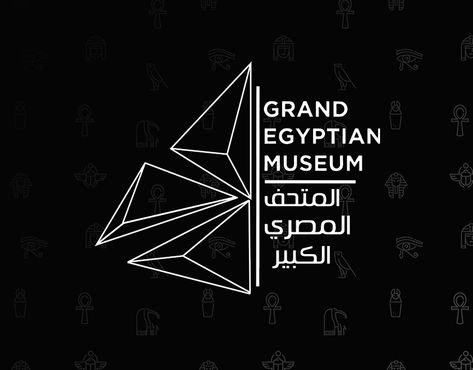 GRAND EGYPTIAN MUSEUM poster concept Grand Egyptian Museum Posters, Egyptian Branding, Egyptian Design Pattern, Grand Egyptian Museum, Egyptian Poster, Gem Logo, Architect Student, Museum Design, Egyptian Design