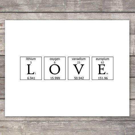 Periodic Table Words, Hubby Quotes, Love Elements, Chemistry Quotes, Science Of Love, Quote About Love, Chemistry Art, Chemistry Basics, Women Science