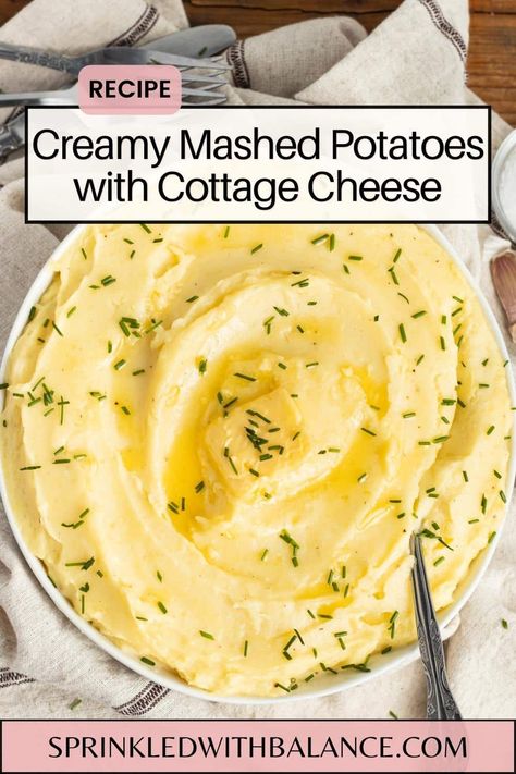 Creamy Mashed Potatoes with Whipped Cottage Cheese The Best Mashed Potatoes Ever, Delicious Mashed Potatoes, Best Mashed Potatoes Ever, Whipped Cottage Cheese, The Best Mashed Potatoes, Cheese Mashed Potatoes, Caramelized Onion Dip, Perfect Mashed Potatoes, Instant Mashed Potatoes