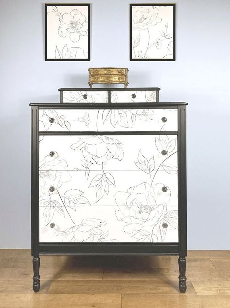 Diy Wallpaper Furniture Ideas, Peel And Stick Decals For Furniture, Peel And Stick Wallpaper Side Table, Peel And Stick On Dresser, Refurbished Furniture With Wallpaper, Peel And Stick Paper On Furniture, Wallpaper On Drawer Fronts, Peel And Stick On Furniture, Peel And Stick Wallpaper Furniture Ideas