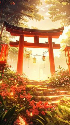 Painting And Embroidery, Japanese Pop Art, Torii Gate, Japanese Drawings, Dreamy Artwork, Japan Aesthetic, Art Gallery Wallpaper, Fantasy Castle, Art Wallpaper Iphone