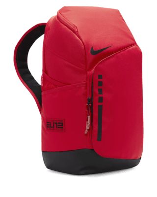 Take your hoops game to the next level. Plenty of storage helps keep your gear organized, from its spacious main compartment to the zippered pockets that store your small essentials. What makes it a slam dunk? A chest strap combined with air units for cushioning on the shoulder straps that provide extra comfort, so it's here to game all day. Shown: University Red/Black/Black Style: DX9786-657 Nike Elite Bag, Nike Elite Backpack, Volleyball Things, Elite Backpack, Hoop Games, Tech Bag, Gear Organizer, Back To School Backpacks, Book Bags