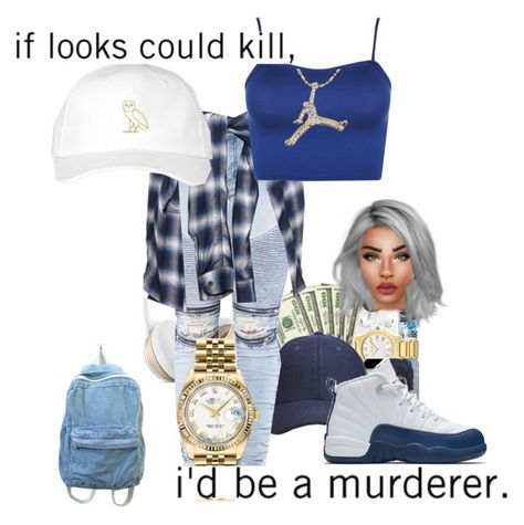 "drealist-idk who yall think yall are" by sarah-d-realist ❤ liked on Polyvore featuring Maison Mihara Yasuhiro, WearAll, October's Very Own, NIKE and Rolex White Gold Jewellery, Octobers Very Own, Maison Mihara Yasuhiro, Maison Mihara, Gold Jewellery, Summer Shirts, Cheerleading, Rolex, Cute Outfits