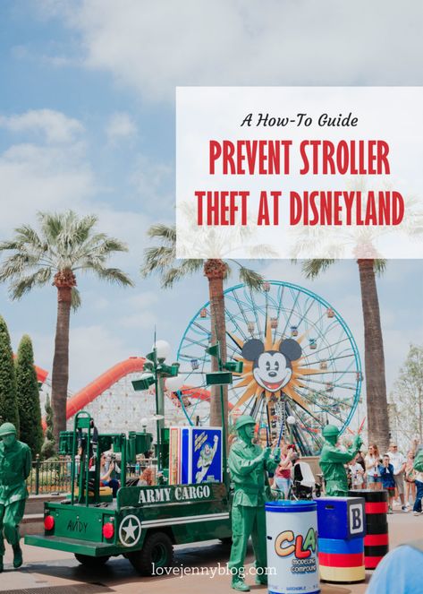 How to Prevent Stroller Theft at Disneyland Disneyland Stroller, Printable Fabric Sheets, Printable Fabric, Toddler Safety, Stroller Organizer, Disneyland Vacation, Before We Go, Disneyland Trip, Happy Ending