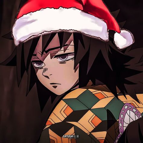 Credts: Satushi on Facebook Giyu Christmas Pfp, Giyu Christmas, Demon Slayer Christmas Pfp, Giyuu Tomioka Icon, Tomioka Icon, Christmas Suit, Tomioka Giyuu, Anime Pictures, Christmas Icons