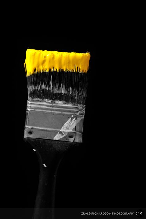 Day 23 - Painting the Nursery... Color Splash Photography, Splash Photography, Foto Art, Negroni, Yellow Aesthetic, Colour Board, Yellow Painting, Shoot Inspiration, Yellow And Black