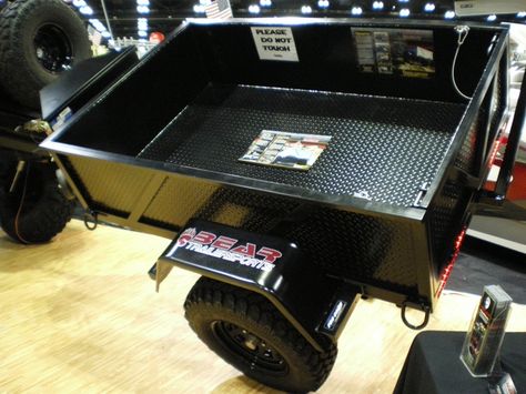 Chek out TAP's Off-Road Trailer Buyer's Guide Spring 2016 for the best off-road trailers on the market and TAP into Adventure! Overland Trailer Build, Atv Trailers Off Road, Atv Log Trailer, Hunting Trailer, Camping Gear Trailer, Atv Passenger Trailer, Off Road Utility Trailer, Bug Out Trailer, Utility Trailer Rebuild